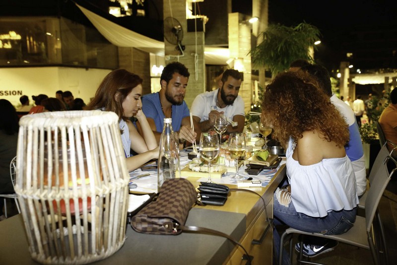 The Backyard Hazmieh on Saturday Night